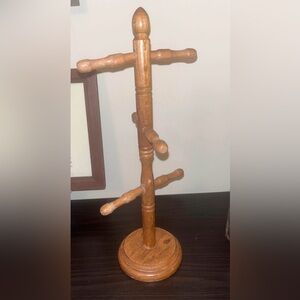 Wooden Mug Tree Stand